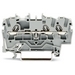 3-conductor Through Terminal Block; 2.5 mm2; Suitable For Ex E II Applications; Side And Center Marking; For Din-rail 35 X 15 And 35 X 7.5; Push-in CAGE CLAMP