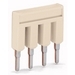 Push-in Type Jumper Bar; Insulated; 2-way; Nominal Current 32 A