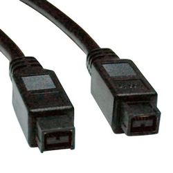 FireWire 800 IEEE 1394b Hi-speed Cable (9pin/9pin M/M) 10 ft. (3.05 m)
