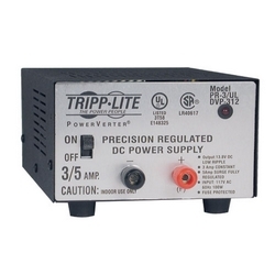 Tripp Lite 3-Amp DC Power Supply, Precision Regulated AC-to-DC Conversion, UL-Certified
