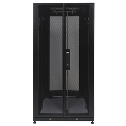 25U SmartRack Standard-Depth Rack Enclosure Cabinet, Expansion Version - side panels not included
