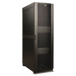 42U SmartRack Seismic-Certified Standard-Depth Rack Enclosure Cabinet with doors & side panels