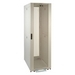 42U SmartRack White Standard-Depth Rack Enclosure Cabinet with doors, side panels & shock pallet packaging