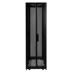 45U SmartRack Standard-Depth Rack Enclosure Cabinet with doors, side panels & shock pallet packaging