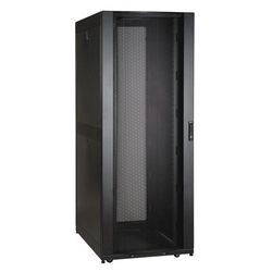 45U SmartRack Wide Standard-Depth Rack Enclosure Cabinet with Doors and Side Panels, Shock Pallet Packaging