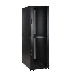 48U SmartRack Co-Location Standard-Depth Rack Enclosure Cabinet - 2 separate compartments