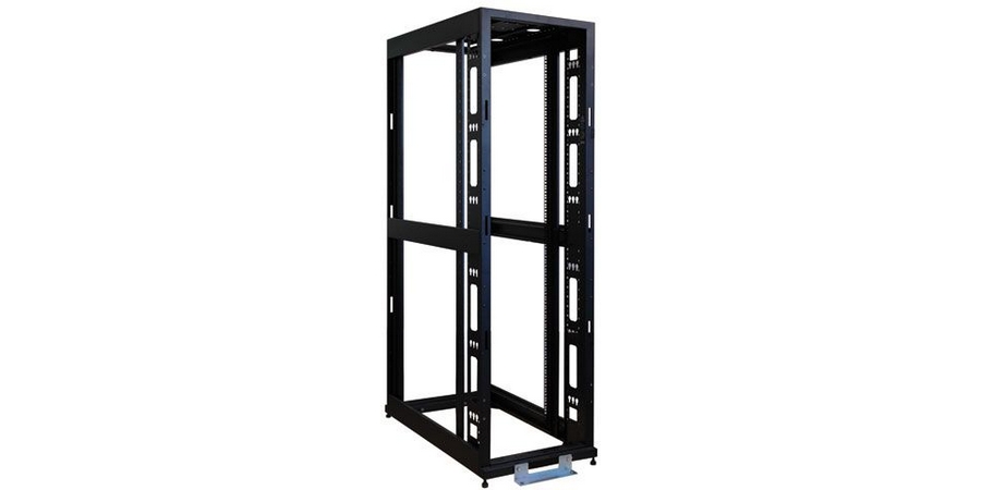 SmartRack 48U Standard-Depth 4-Post Premium Open Frame Rack w/No Sides ...