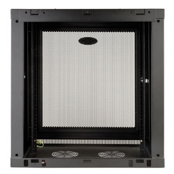 Tripp Lite 12U Low-Profile Wall-Mount Rack Enclosure Cabinet, Removable Side Panels, 25H x 24W x 13D