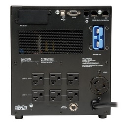 SmartOnline 120V 2.2kVA 1.8kW Double-Conversion UPS, Tower, Extended Run, Network Management Card Slot, LCD, USB, DB9