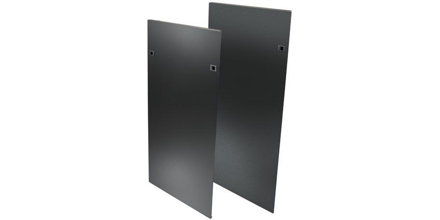 50U SmartRack Heavy-Duty Open Frame side panels with latches