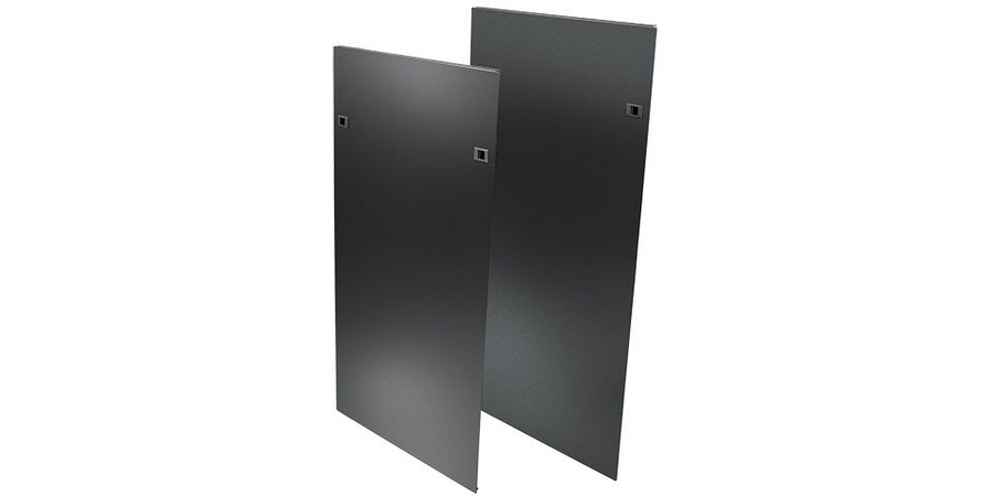 52U SmartRack Heavy-Duty Open Frame side panels with latches