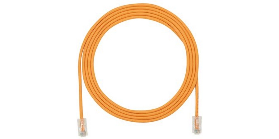 Patch Cord, 28 AWG, U/UTP - Unshielded Twisted Pair, 4 Pair, Modular ...