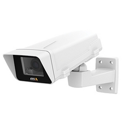 M1124-E HDTV Outdoor Camera, NEMA 4X, IP66 and IK10-rated, Lightweight, CS-mount Vari-focal Lens, 3-10.5mm, Max HDTV 720p At 30 fps, Power over Ethernet, Midspan not Included.