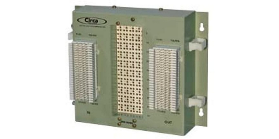 Building Entrance Terminal, 66 V, Wall Mount, Steel