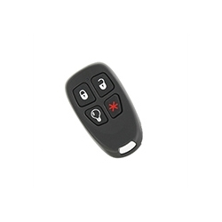 Wireless 4 Button Keyfob, Programmable Arm, Disarm, Etc, Includes Battery
