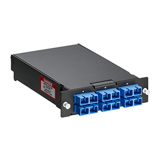 Fiber Splice Module, SC Connector, OS2 Fiber, 12 Fiber, Blue ...