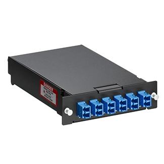 Fiber Splice Module, LC Connector, OS2 Fiber, 12 Fiber, Blue ...