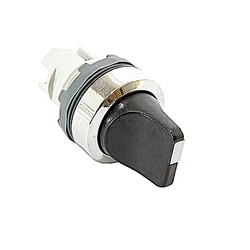 22mm Modular - USVAS 3 Position Knob, A-B-C, Black, Metal