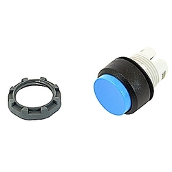 22mm Modular - Pushbuttons MOM, Extended Blue