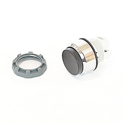 22mm Modular - Pushbuttons MOM, Extended, Chrome Bzl Black