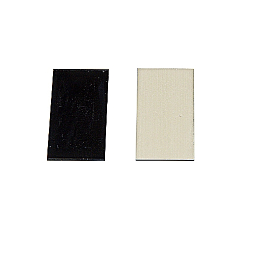 Legend Plate Insert, Aluminum Laminate, 0.015m H, 0.001m L, Rectangular ...