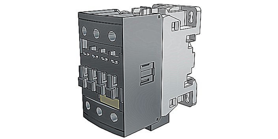 Contactor, 37 A, 42 A, 50 A at 1 PH, 21 A at 3 PH, 690 V