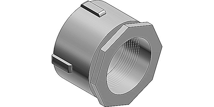 Conduit Coupling, Threaded, Aluminum, For Conduit Type RMC/IMC, Trade ...