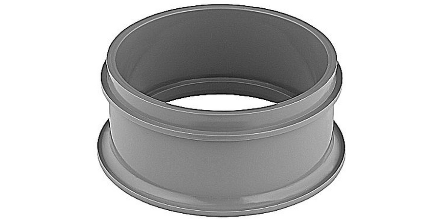 Bell End, 5 in., PVC, Solvent Weld Installation