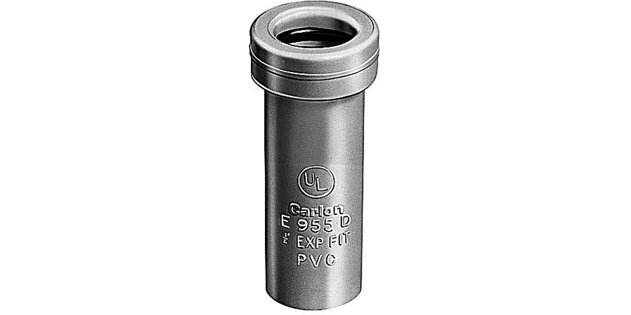Short Expansion Coupling, PVC, For Conduit Type RMC, Trade Size 1-1/2 in.