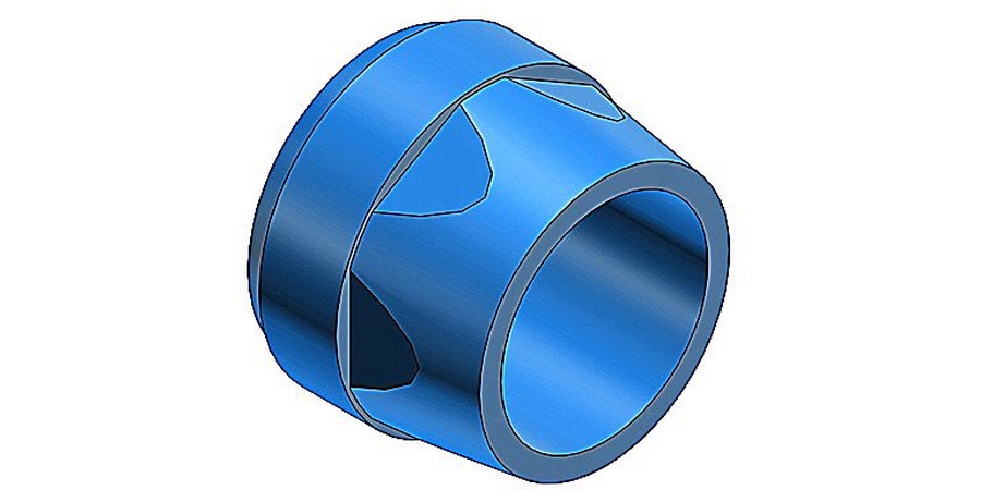 Bushing, Rigid Conduit; Threadless Pop-On; 1-1/4 in.