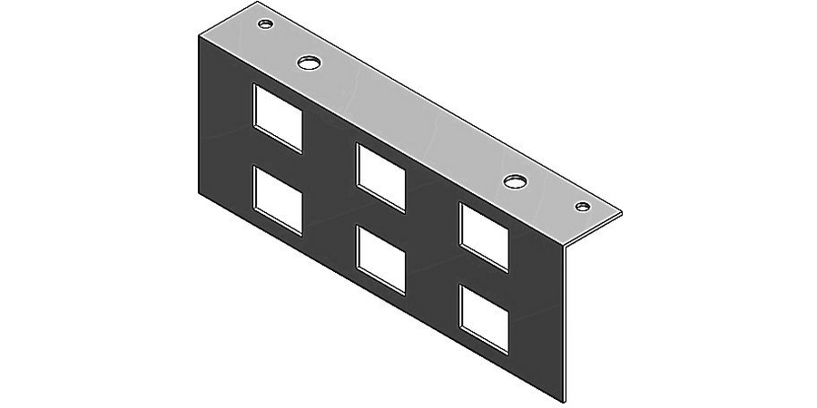 Data Plate, Pre Galvanized