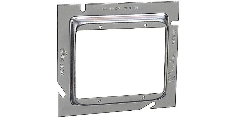 Extension Ring, 6.3 cu. in., 5 in. L, 5 in. W, 1/2 in. H