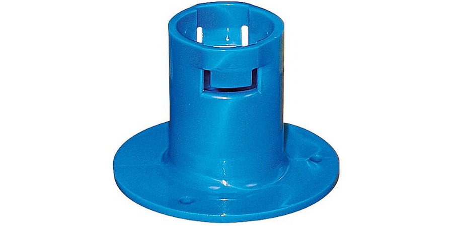Transition Adapter, 1 in., Female, Thermoplastic, Blue