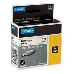 RHINO HEAT SHRINK TUBE        19MM X 1.5M, WHITE