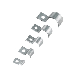 Bonding Cable Clamps (10), Size/Dims: 16mm, Material/Finish: Steel/zinc