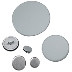 Hole Seal, for 30.5mm PB, Size/Dims: 1.75 Dia., Material/Finish: Steel/LtGray