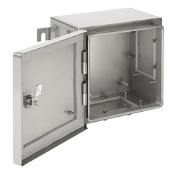 Hazardous Location Encl, 1GP, Size/Dims: 306x306x205mm, Material/Finish: SS Type 316