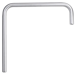 Tube, 48mm dia., U-bent, Size/Dims: 1000x500x800mm, Material/Finish: SS Type 304