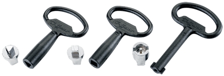 Lock Insert,Black,Mild Steel,WxLxH: 5 in. x 7 mm x 1 in.,Textured