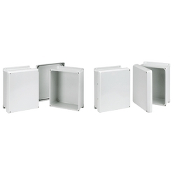 Flat Hinged Screw Cvr Encl, Size/Dims: 9.30x7.31x4.98, Material/Finish: Fiberglass