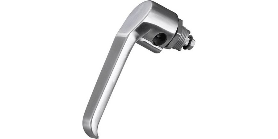 Padlocking Handle Kit, 316 Stainless Steel, Brushed