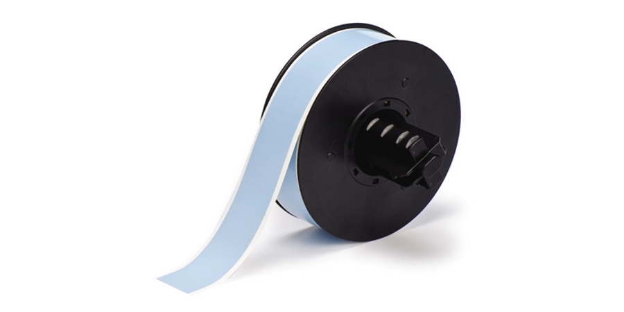 Identification Label Tape, Permanent Acrylic Adhesive, Polyester ...