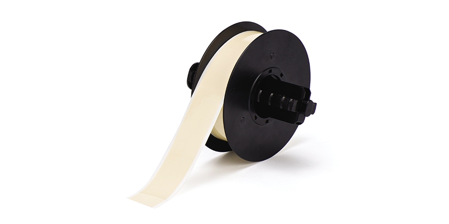 Identification Label Tape, Permanent Acrylic Adhesive, Polyester ...