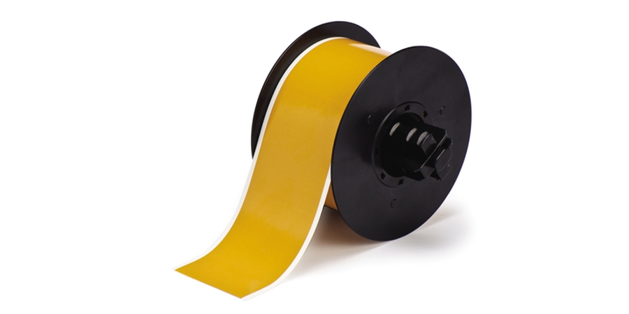 Identification Label Tape, Permanent Acrylic Adhesive, Polyester ...