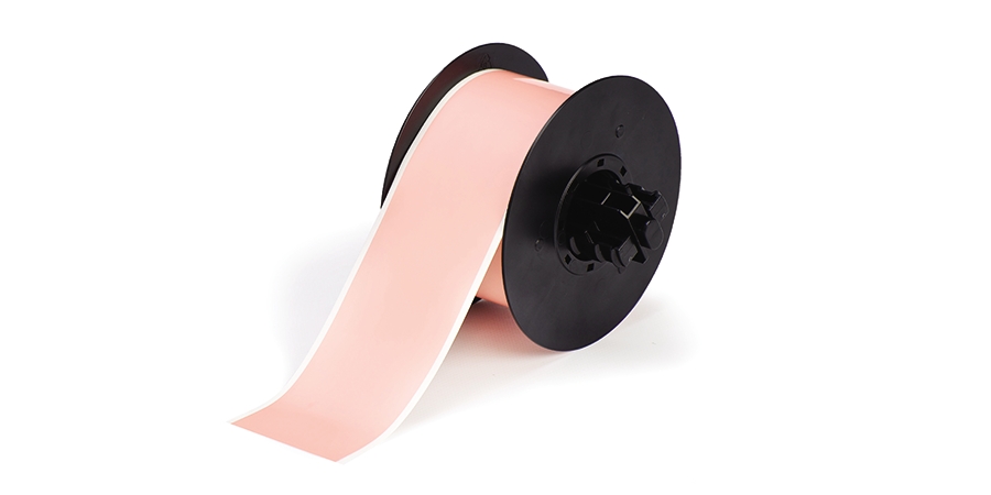 Identification Label Tape, Permanent Acrylic Adhesive, Polyester ...