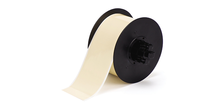 Identification Label Tape, Permanent Acrylic Adhesive, Polyester ...