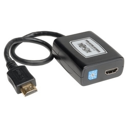 HDMI Signal Booster/Extender Cable (1-ft.), 1920x1200 at 60Hz/1080p (HDMI M/F), Up to 125-ft., TAA