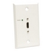 HDMI over Cat5/Cat6 Passive Extender, Wallplate Remote Receiver for Video and Audio, 1080p @ 60 Hz, Up to 100-ft., TAA