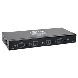4 x 4 HDMI over Cat5/Cat6 Matrix Splitter Switch, Box-Style Transmitter, Video and Audio, 1080p @ 60 Hz, Up to 175-ft., TAA