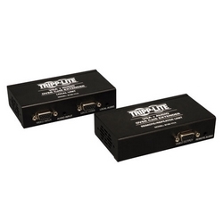 VGA with Audio over Cat5/Cat6 Extender Kit, Box-Style Transmitter and Repeater, 1920x1440 at 60Hz, Up to 1000-ft., TAA